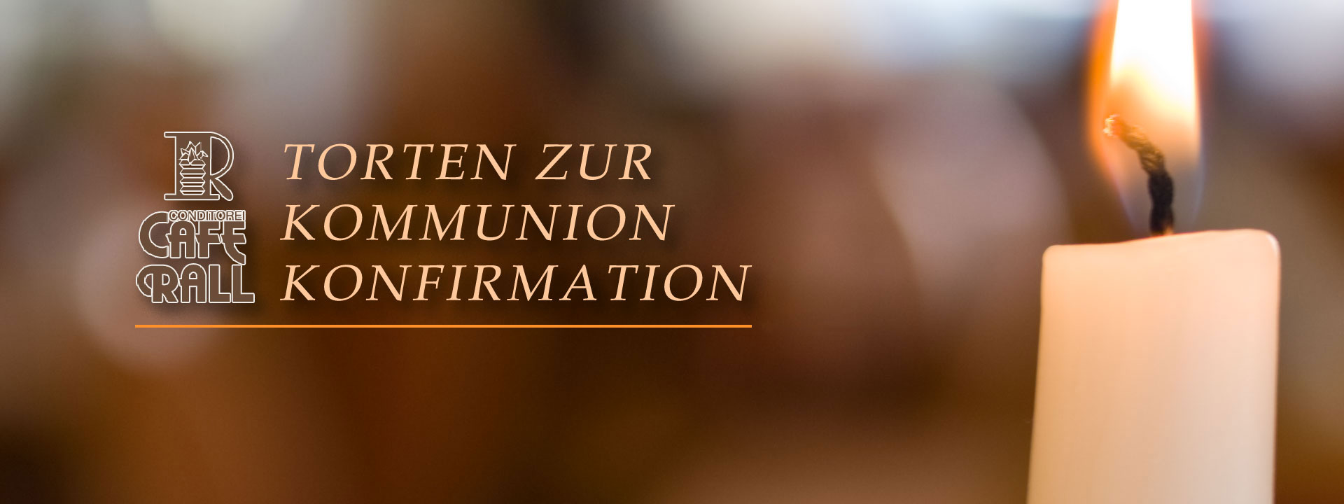 Wir beraten Sie umfassend über die Möglichkeiten! Torten zur Kommunnion und Konfirmation.