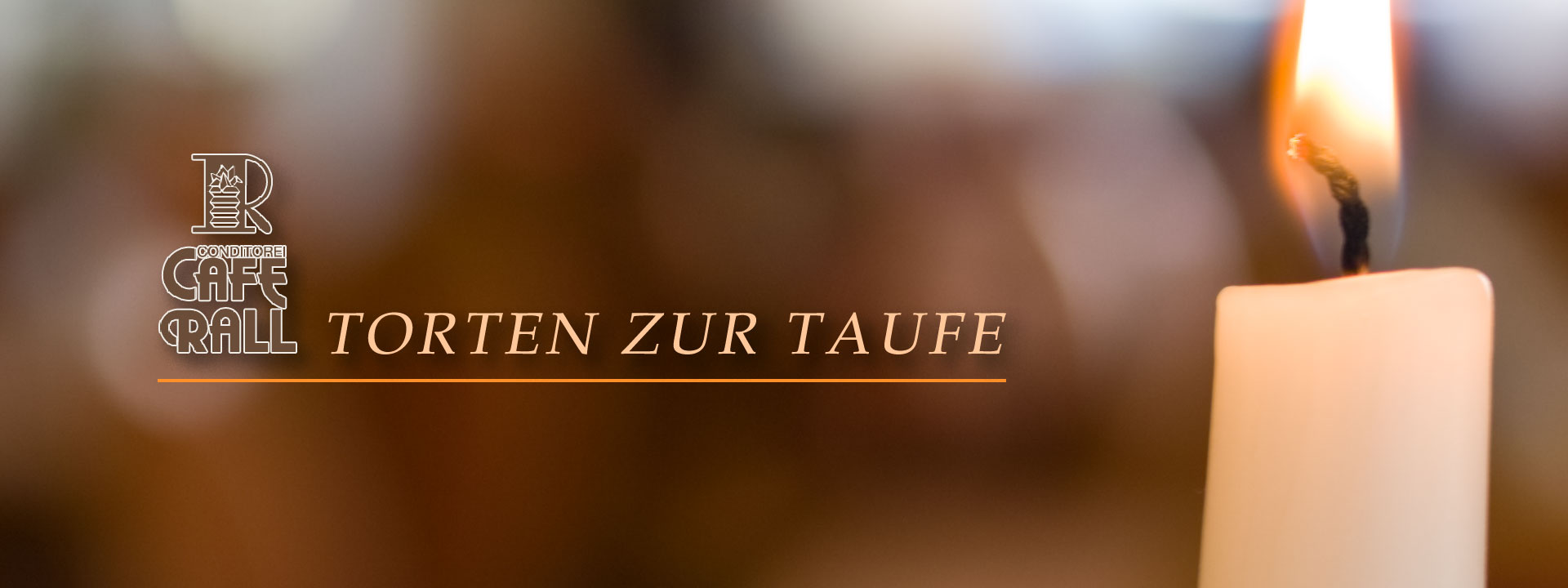 Überraschung garatiert! Tauftorten vom Cafe Rall